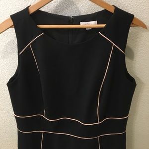 Ann Taylor LOFT Black Sheath Dress